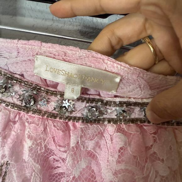 LoveShackFancy Kezia Multi Tie Dye Skirt Size 6 - Picture 9 of 9